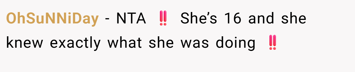 OhSuNNiDay − NTA ‼️ She’s 16 and she knew exactly what she was doing ‼️