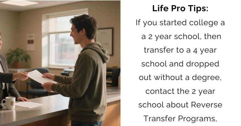 Don’t Lose Your Credits: How Reverse Transfer Scores You a Degree