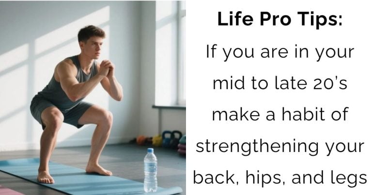 Save Your Future Self: Why Your 20s Are the Time to Build a Strong Back