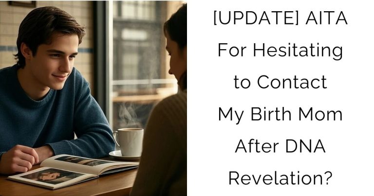 [UPDATE] AITA For Hesitating to Contact My Birth Mom After DNA Revelation?