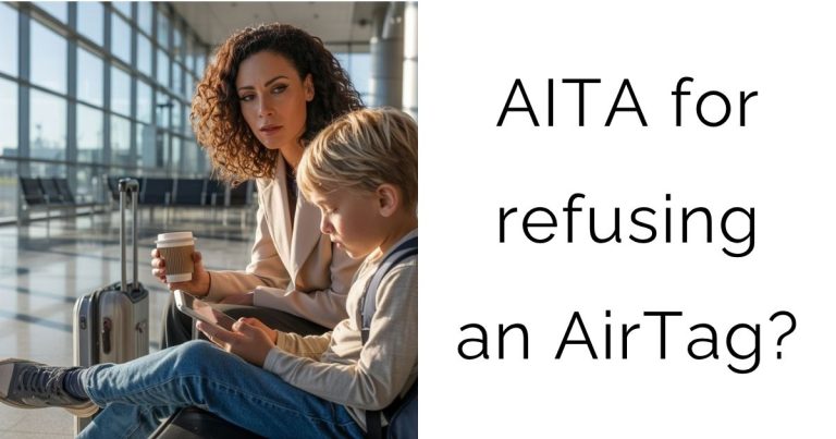 AITA for refusing an AirTag?