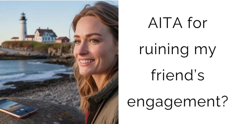 AITA for ruining my friend’s engagement?