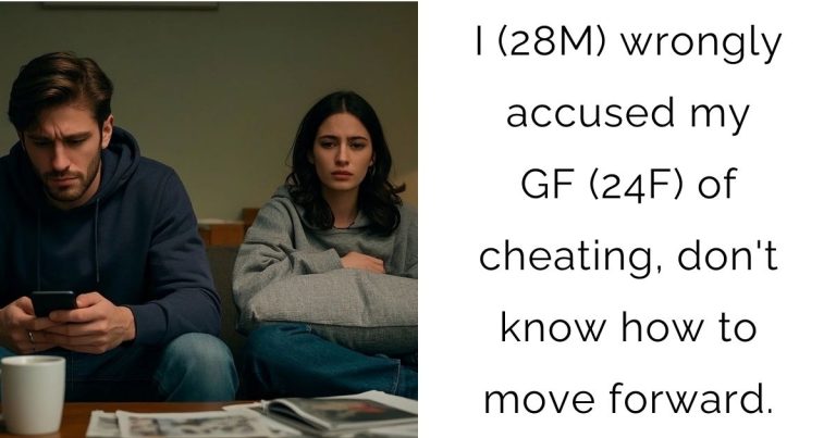 I (28M) wrongly accused my GF (24F) of cheating, don’t know how to move forward.