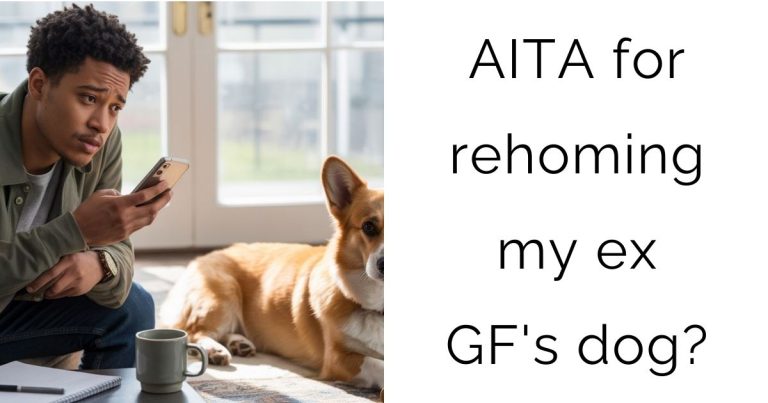 AITA for rehoming my ex girlfriend’s dog?