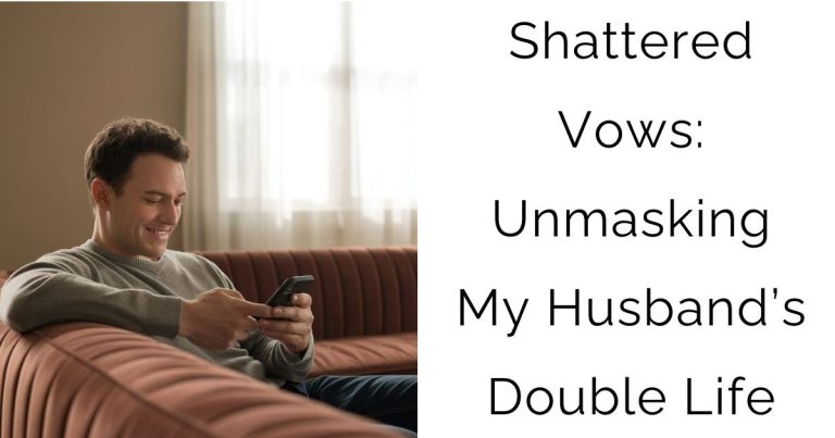 Shattered Vows: Unmasking My Husband’s Double Life
