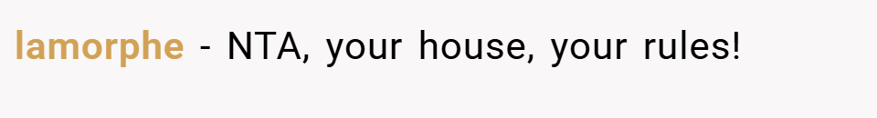 lamorphe − NTA, your house, your rules!