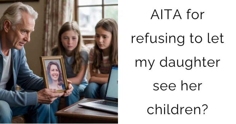 AITA for refusing to let my daughter see her children?
