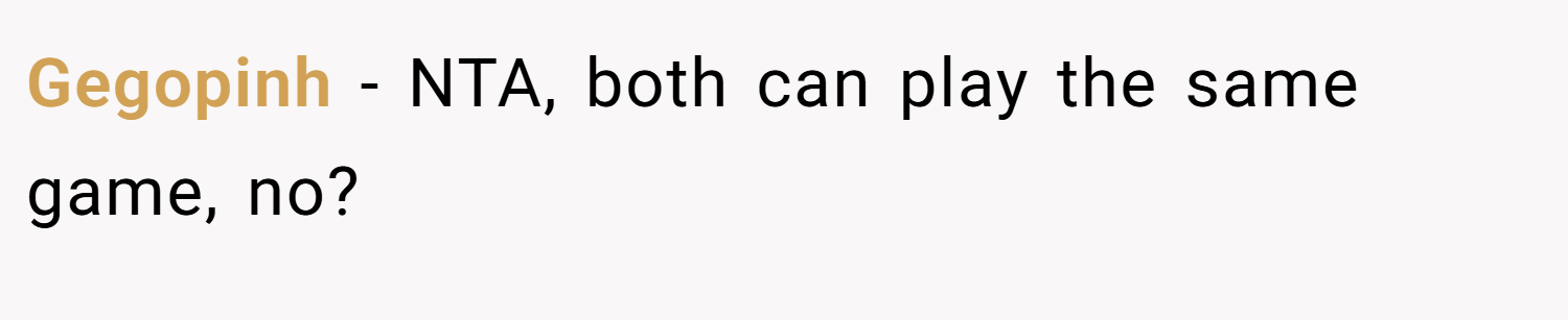 Gegopinh − NTA, both can play the same game, no?