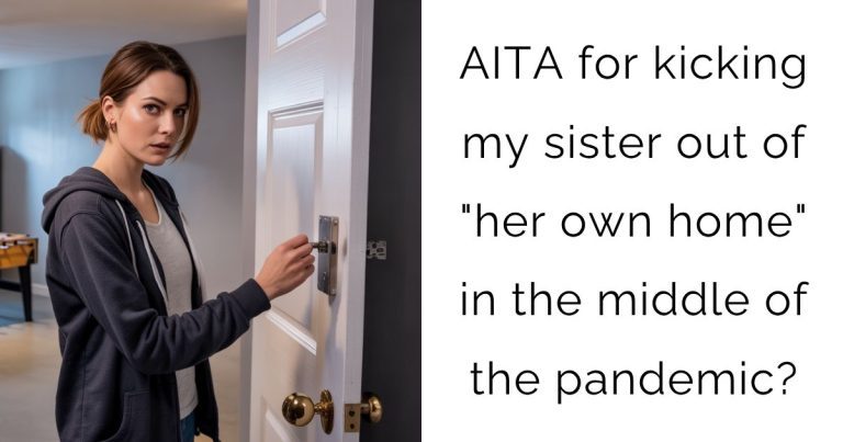 AITAH for locking my sister and her kids out of the basement (my room)?