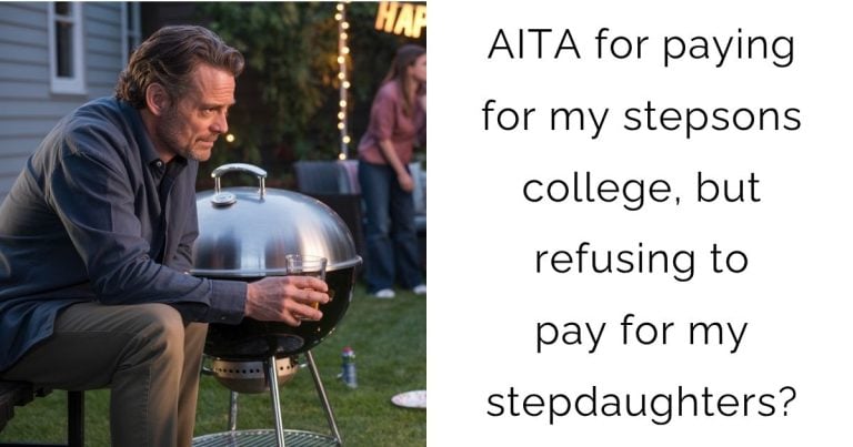 AITA for paying for my stepsons college, but refusing to pay for my stepdaughters?