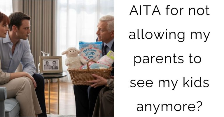 AITA for not allowing my parents to see my kids anymore?