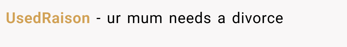 UsedRaison - ur mum needs a divorce