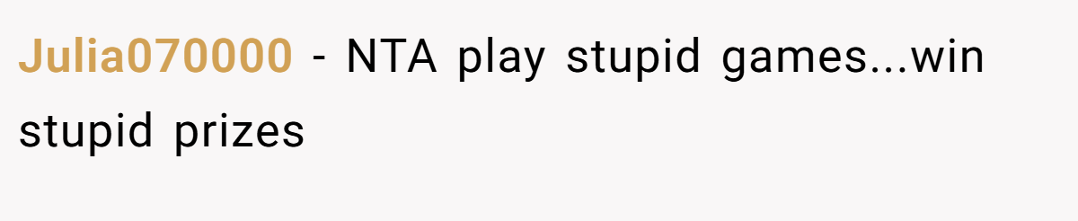 Julia070000 − NTA play stupid games...win stupid prizes