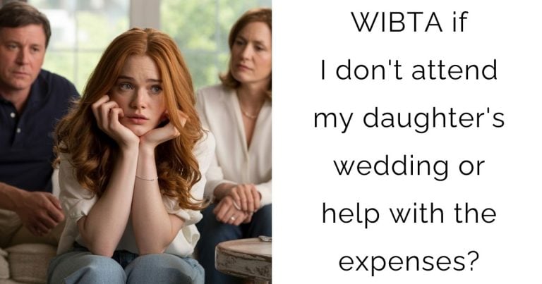 WIBTA if I don’t attend my daughter’s wedding or help with the expenses?