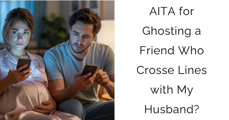 AITA for Ghosting a Friend Who Crossed Lines with My Husband?