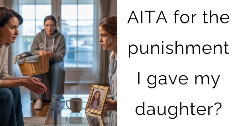 AITA for the punishment I gave my daughter?