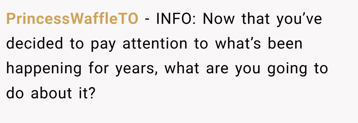 PrincessWaffleTO − INFO: Now that you’ve decided to pay attention to what’s been happening for years, what are you going to do about it?