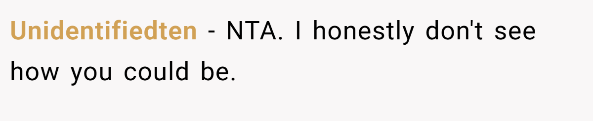 Unidentifiedten − NTA. I honestly don't see how you could be.
