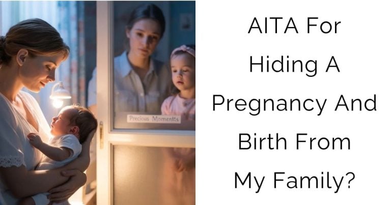 AITA For Hiding A Pregnancy And Birth From My Family?