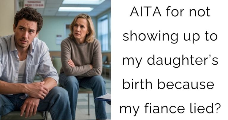 AITA for not showing up to my daughter’s birth because my fiance lied?