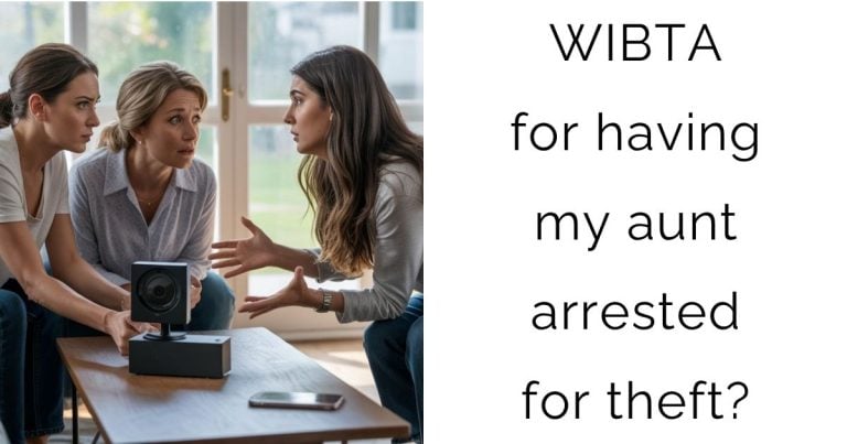 WIBTA for having my aunt arrested for theft?