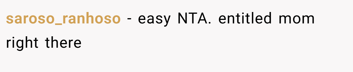 saroso_ranhoso − easy NTA. entitled mom right there