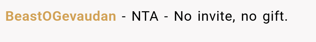BeastOGevaudan − NTA - No invite, no gift.