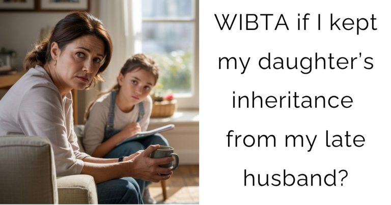 WIBTA if I kept my daughter’s inheritance from my late husband?
