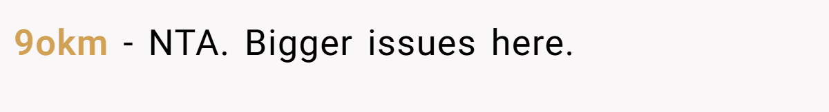 9okm − NTA. Bigger issues here.