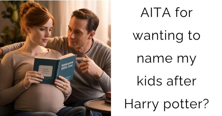 AITA for wanting to name my kids after Harry potter?