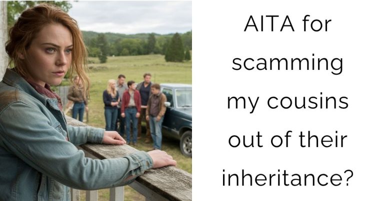 AITA for scamming my cousins out of their inheritance?