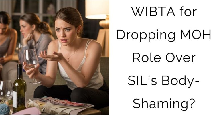 WIBTA for Saying No to MOH After My Brother’s Fiancée Insulted My Looks?