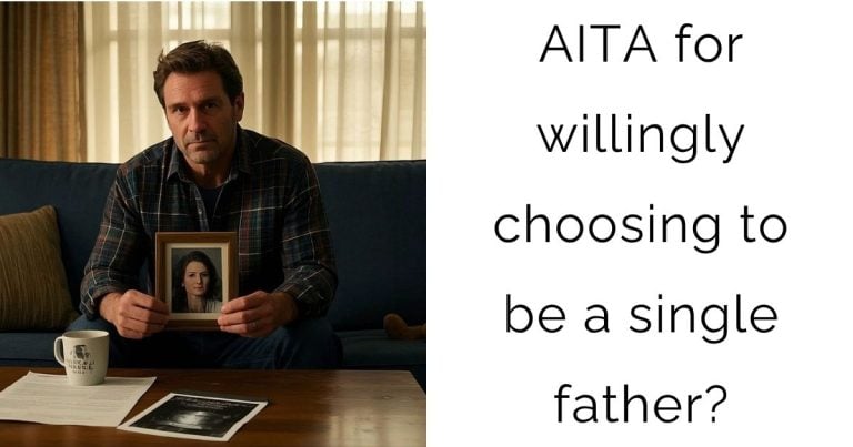 AITA for willingly choosing to be a single father?