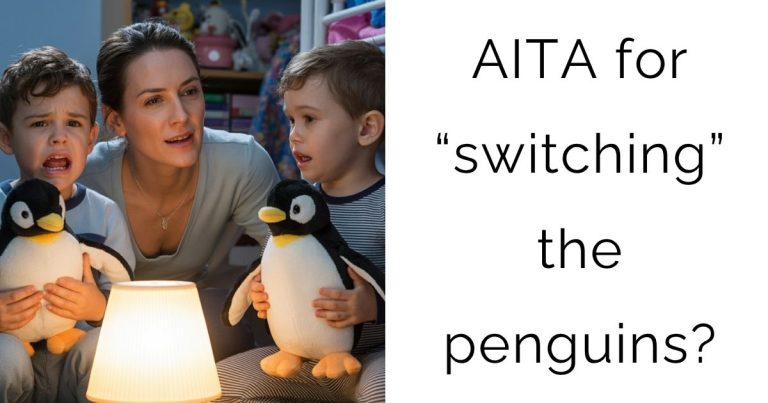 AITA for “switching” the penguins?