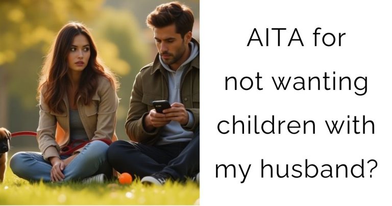 AITA for not wanting children with my husband?