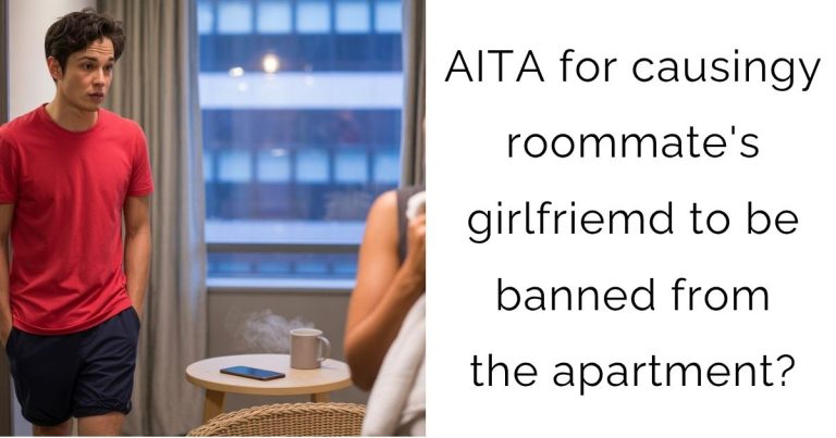 AITA for causingy roommate’s girlfriemd to be banned from the apartment?