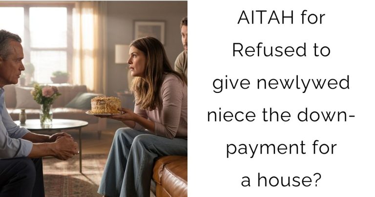 AITAH for Refused to give newlywed niece the down-payment for a house?