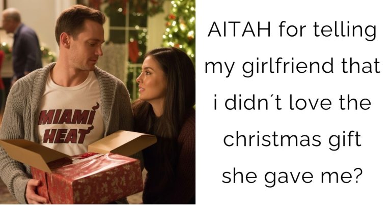 AITAH for telling my girlfriend that i didn´t love the christmas gift she gave me?