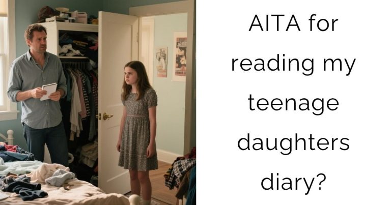 AITA for reading my teenage daughters diary?