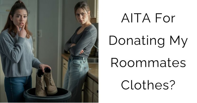 AITA For Donating My Roommates Clothes?