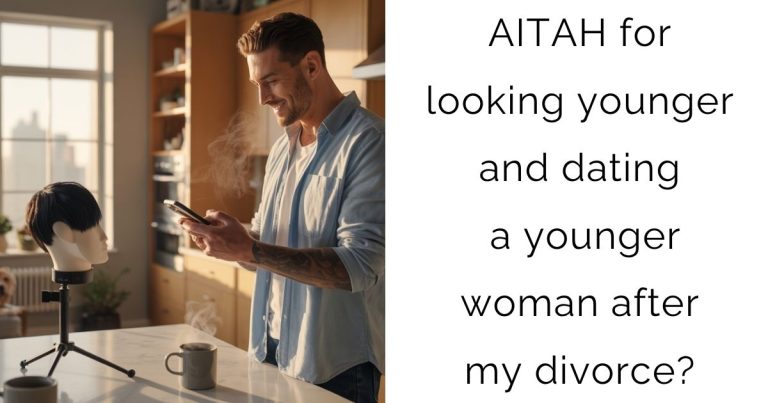 AITAH for looking younger and dating a younger woman after my divorce?