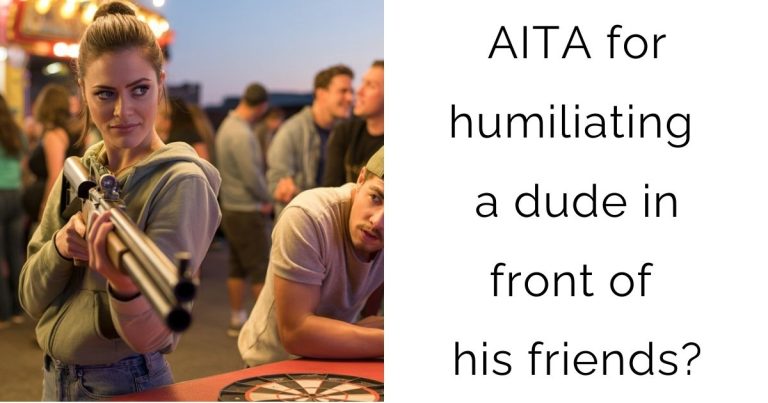 AITA for humiliating a dude in front of his friends?