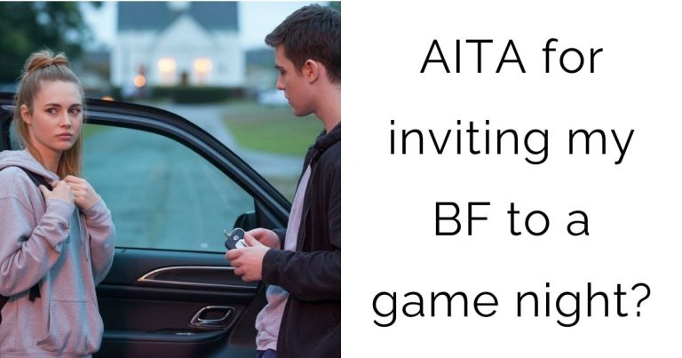 AITA for inviting my boyfriend to a game night?