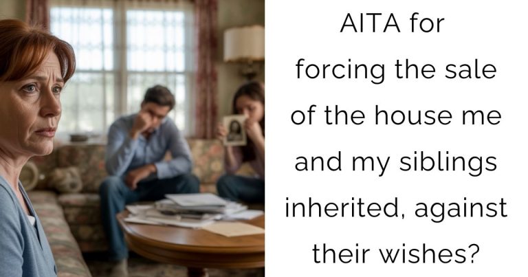 AITA for forcing the sale of the house me and my siblings inherited, against their wishes?