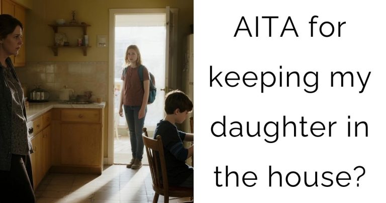 AITA for keeping my daughter in the house?
