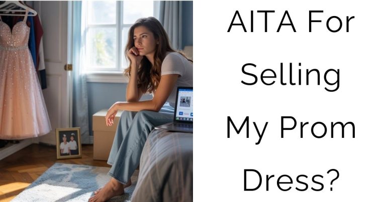 AITA For Selling My Prom Dress?