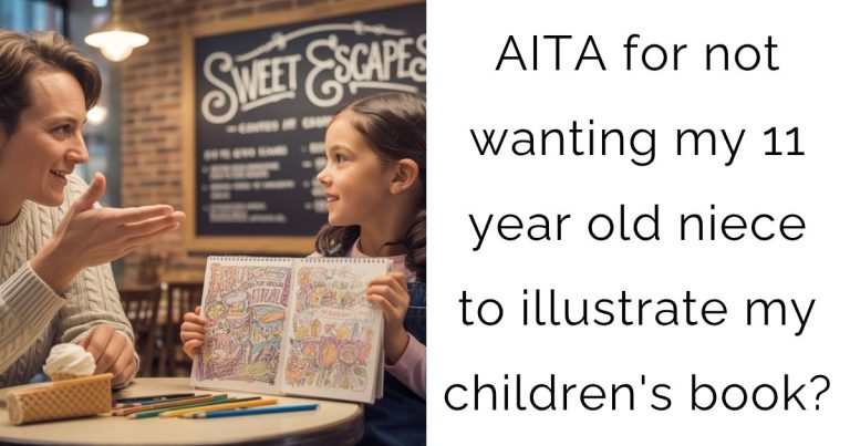 AITA for not wanting my 11 year old niece to illustrate my children’s book?