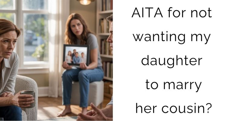 AITA for not wanting my daughter to marry her cousin?
