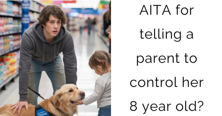 AITA for telling a parent to control her 8 year old?