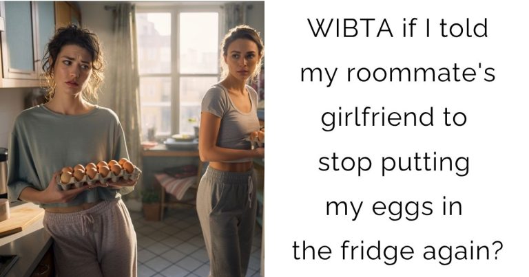 WIBTA if I told my roommate’s girlfriend to stop putting my eggs in the fridge again?